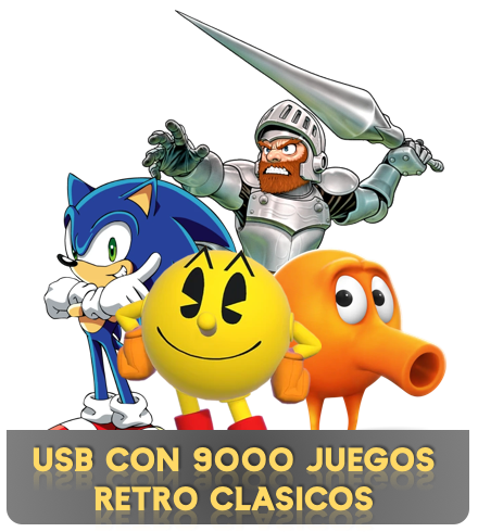 Multi Gaming USB Stick Retro Classic (versión Booteable)