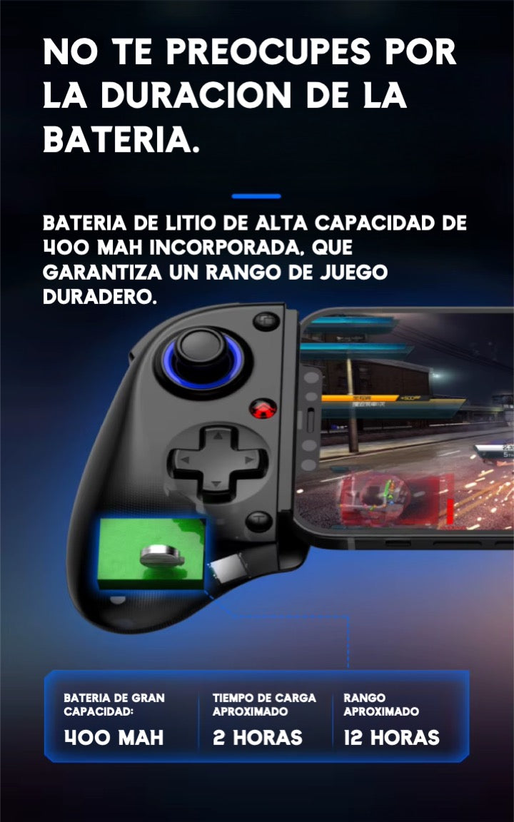 Control Bluetooth para Telefono IOS/ Android y más