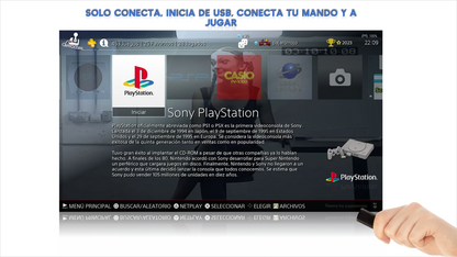 Multi Gaming USB Stick Retro Classic + 3D (versión Windows)  16,000 juegos